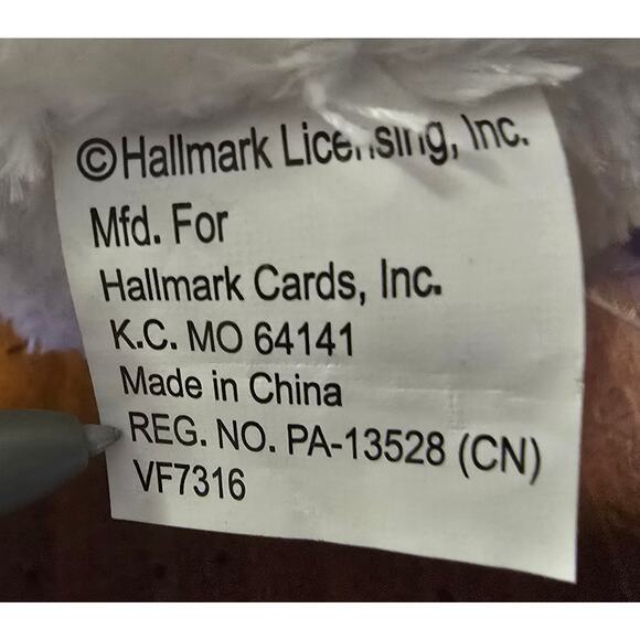 Hallmark White Easter Bunny EUC - Picture 5 of 5